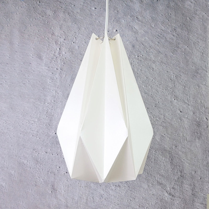 14.5'' H x 7.5'' W Paper Novelty Pendant Shade