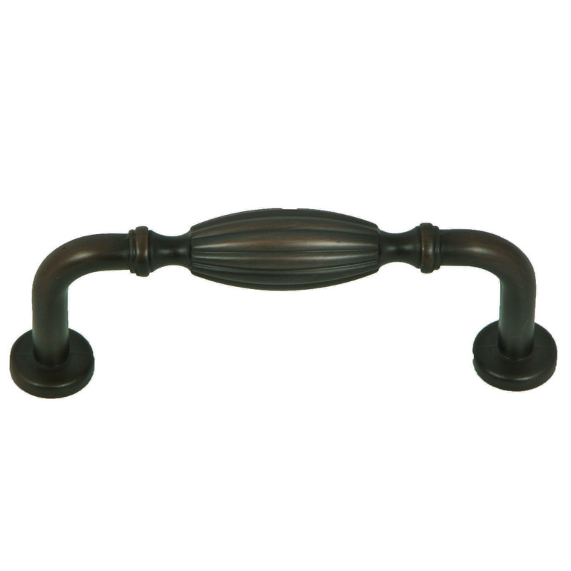 Oil Rubbed Bronze 3'' Cabinet Pull Set with Mounting Hardware