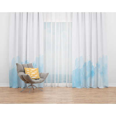Rideau en polyester Gouveia