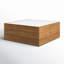 Irida 39'' Stone Outdoor Coffee Table