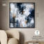 «Midnight and Ivory I Shadowbox Print», art mural abstrait par Art Remedy-115125988-115125984