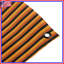 Tapisserie murale rayures orange-1517437630