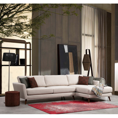 119.29" Wide Sleeper Corner Sectional by East Urban Home