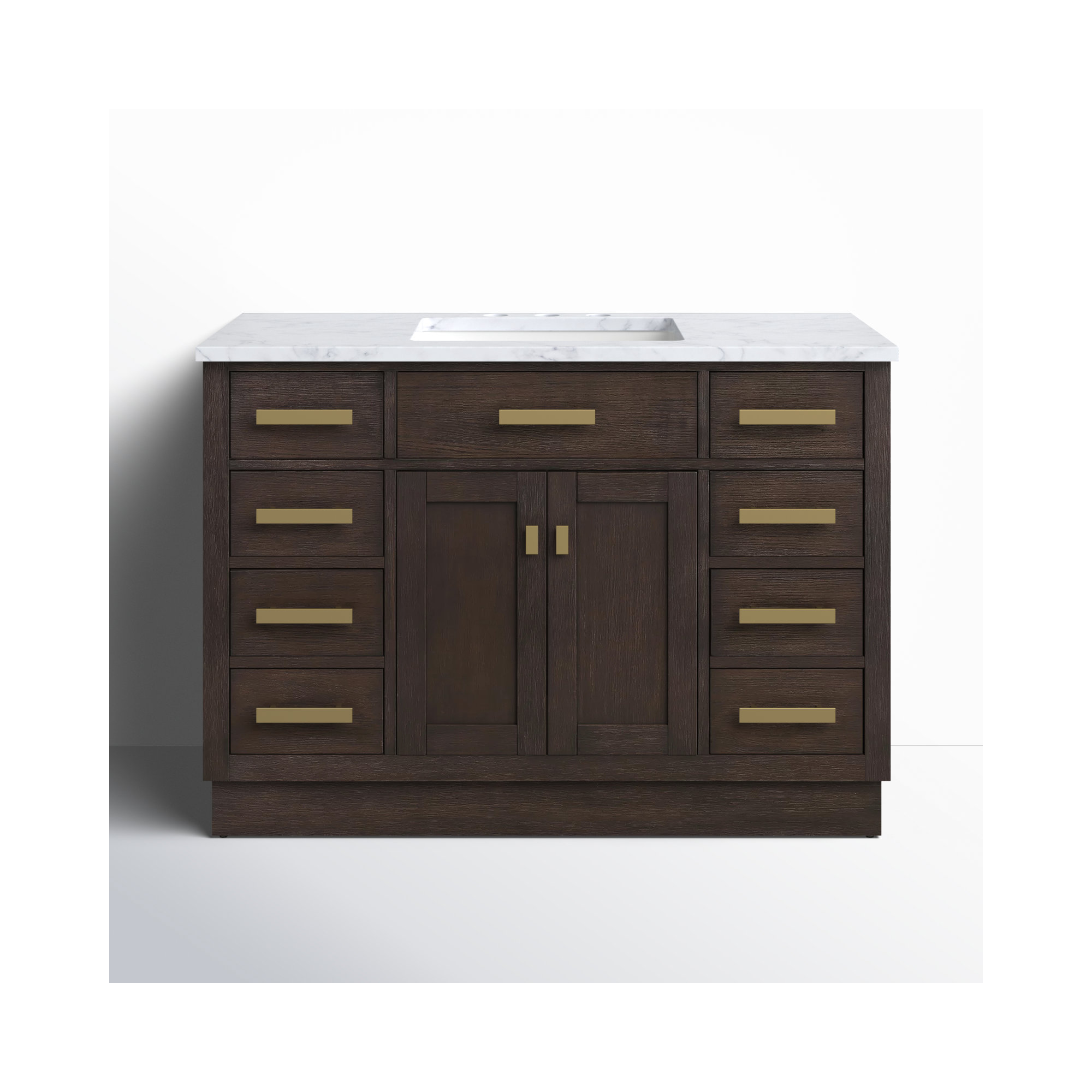 Argenta 48'' Single Bathroom Vanity, Brown