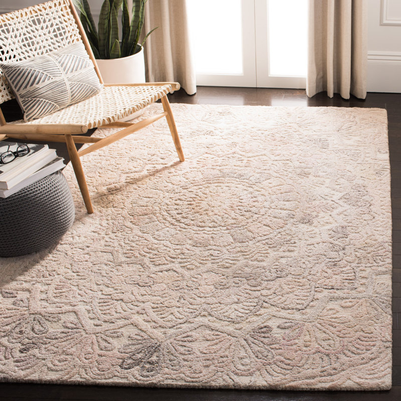 Tapis oriental performance touffeté à la main Hust, Rectangle 9 pi x 12 pi