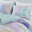 Édredon simple / simple TG avec décoration de teinture par nœuds et aquarelle en microfibre pour chambre à coucher simple