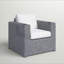 Chaise de patio entièrement assemblée avec coussins-1437495235