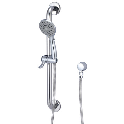Robinet de douche thermostatique avec inverseur portatif Accent