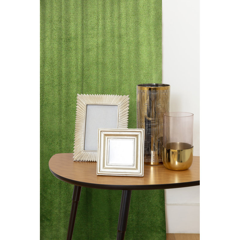 Room Darkening Curtain Pair, 46" W x 72" L, Fern Green