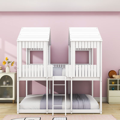 Mirena Kids Full Over Full Bunk Bed