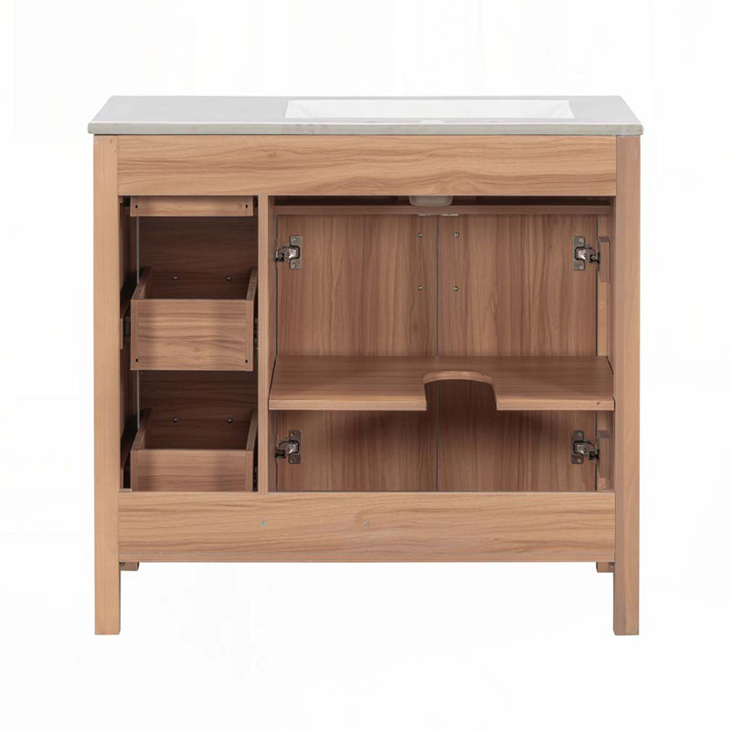 Meuble-lavabo 36 po avec lavabo en céramique