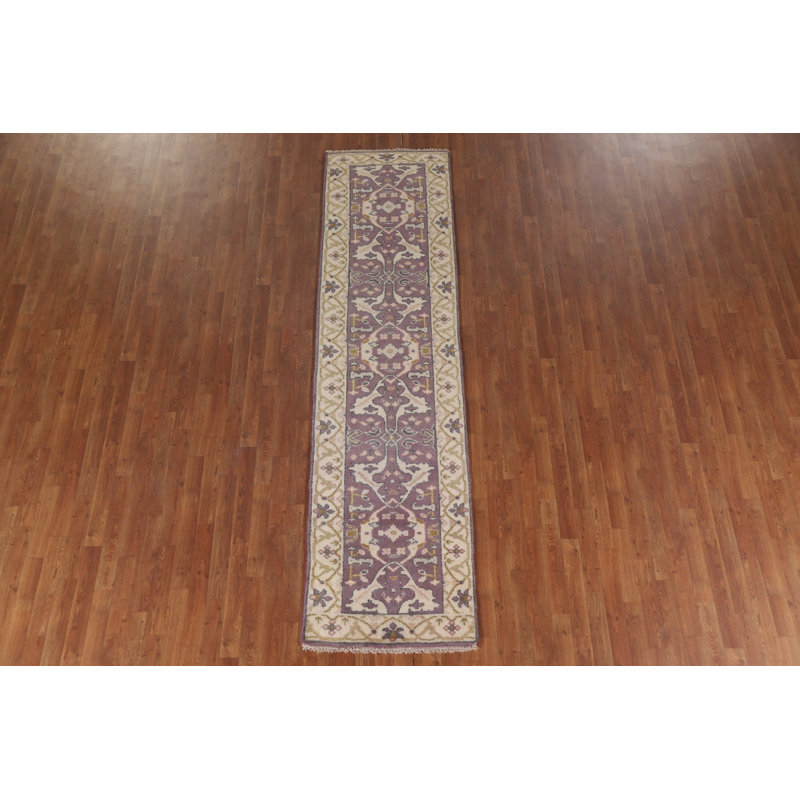 Tapis indien mauve Oushak 3 x 10