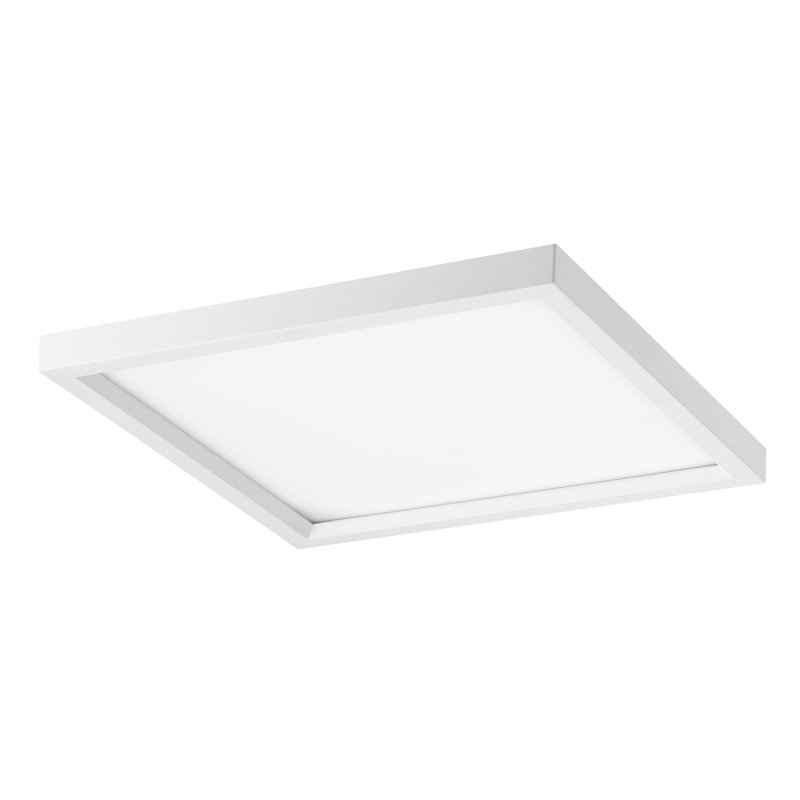 Flush Mount, White