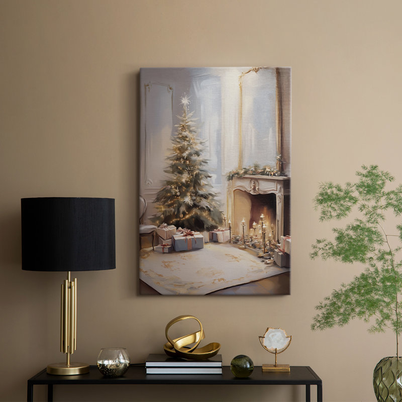 Art des Fêtes de Noël - série 2-Lxxxi - galerie sur mesure, H 48 po x l 32 po