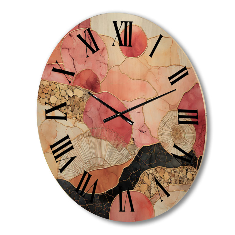 Horloge murale Escape To Serenity, Moyenne