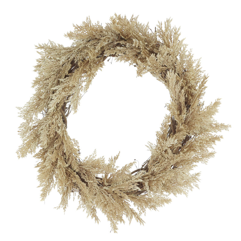 24'' Fall Pampas Wreath
