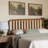 Eris Rotated Bobbin Headboard - Handcrafted Timber Panel With Ornamental Spindle Design, King, Oak Brown-130038855-130038857