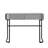 39" Mirrored Makeup Vanity Table With Stainless Steel Base, Mirrored Console Dressing Table With 2 Drawers,Versatile Desk For Bedroom And Office-240477855