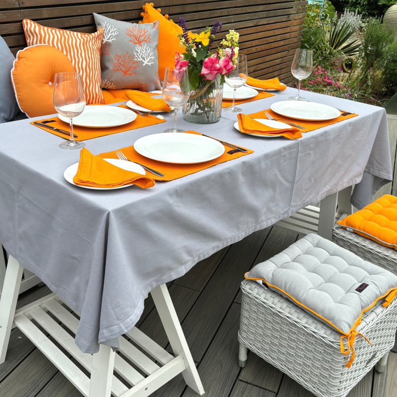 Garden Seat Cushion, Grey