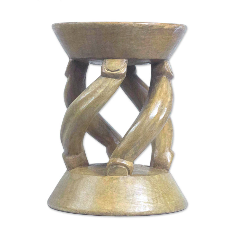 Minnis Solid Wood Accent Stool