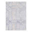Mercie Geometric Area Rug in Blue