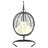 U_Style Single Person Folding Egg Chair With Stand, Hanging Egg Chair Indoor Outdoor, Wicker Hammock Swing Chair With Adjustable Anti-Slip Feet,Suitable For Balcony, Bedroom,Garden-1529649805-1529649792