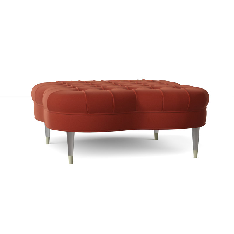 Shamrock Novelty Ottoman, Margaret Tangelo