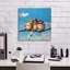 Toile épique «Coachella Trio» par Lucia Heffernan, 18 po x 18 po-306628573