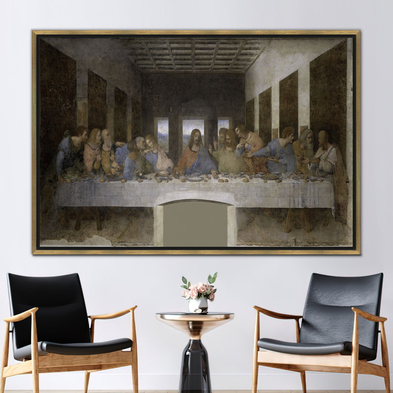 Print on Canvas, Gold Floater Framed, 20 cm H x 30 cm W