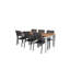 Aliaa 6 - Person Acacia Patio Dining Set with Rectangular Table