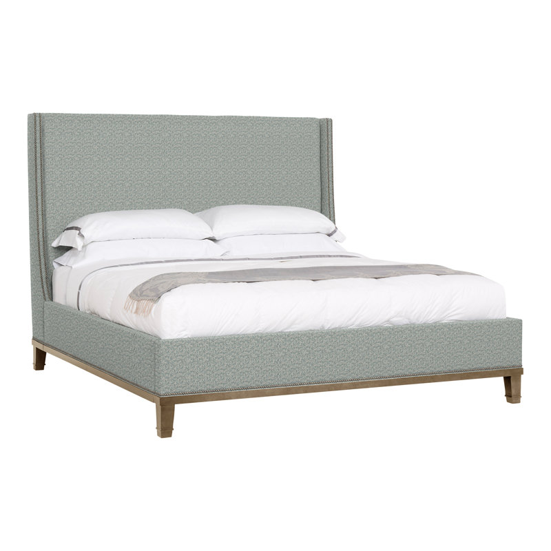 Michael Weiss Cleo Queen Upholstered Bed, Yes, Hampton, Tuck Water
