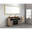 Miroir de salle de bain 84 po x 48 po à DEL pour cadre de salle de bain, cadre en aluminium, fonction brouillard, 3 températures de couleur, gradation continue, fixation murale, miroir de salle de bain 84 po-1982809505