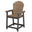 Hdpe Outdoor Adirondack Bar Chair-1621796761