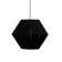 Rudolfa 1 - Light Matte Black Unique/Statement Pendant