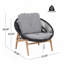 Chaise longue d'extérieur en osier Papasan-1387627726