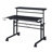 Techni Mobili Adjustable Metal Base Computer Desk-111986960
