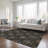 Senad Flatweave Washable Damask Indoor / Outdoor Rug-1314437727