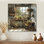 «Grey green a rustic charmante abri de jardin», reproduction sur toile