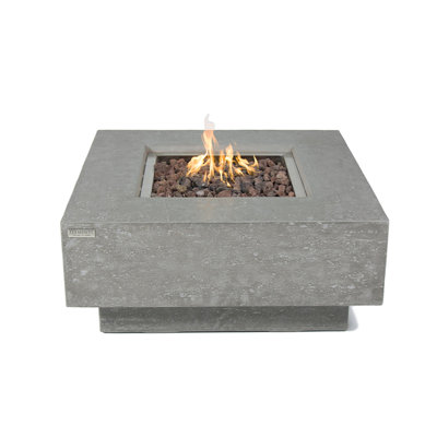 Manhattan 36" Concrete Fire Table