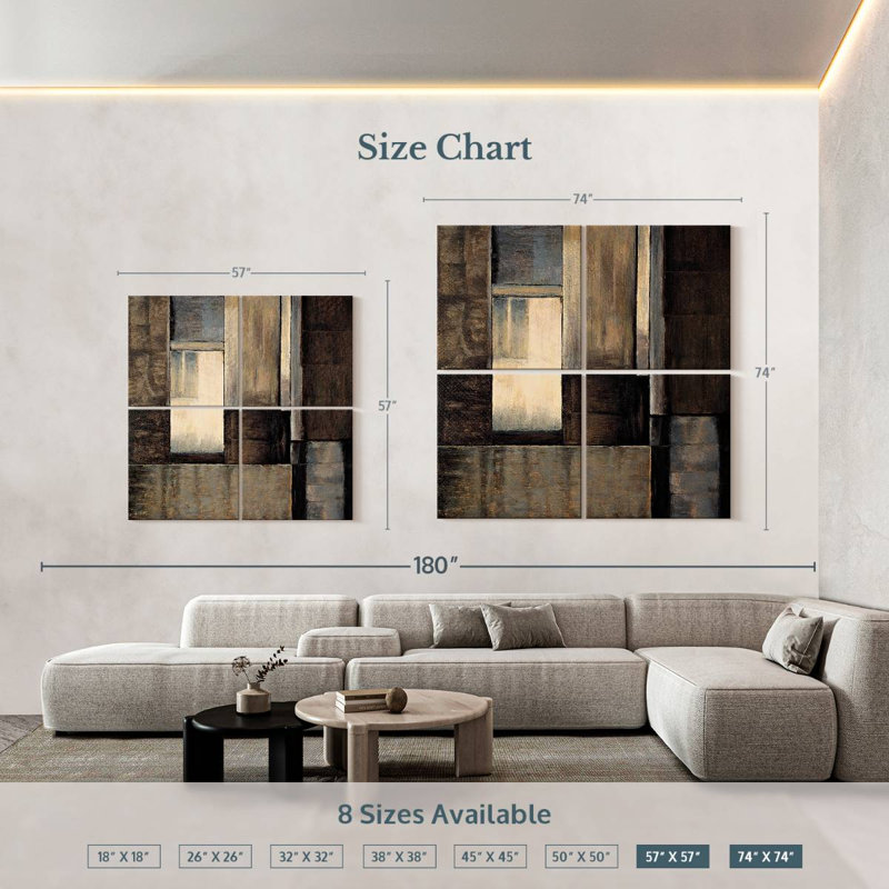 Avery Spellbound I, 74'' H x 74'' W