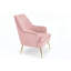 Fauteuil d'appoint en velours de style moderne-133668451