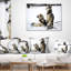 Coussin de détente pour grands chariots animal-30746385-30746389