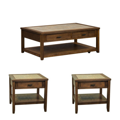 Ensemble de tables basses 3 pièces East Pleasant View