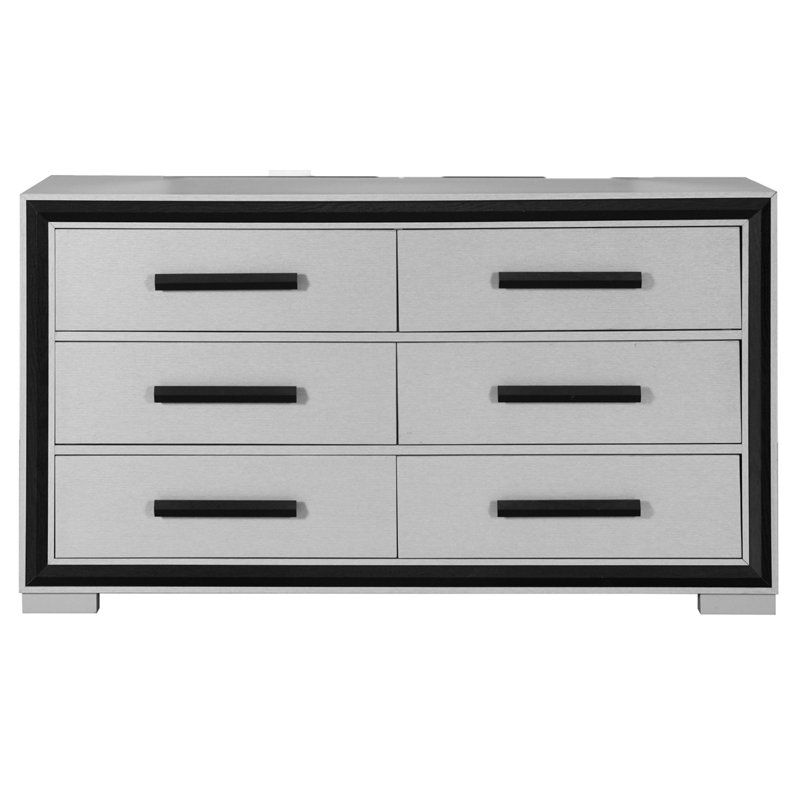 DRESSER NOIR GRIS ADELAIDE