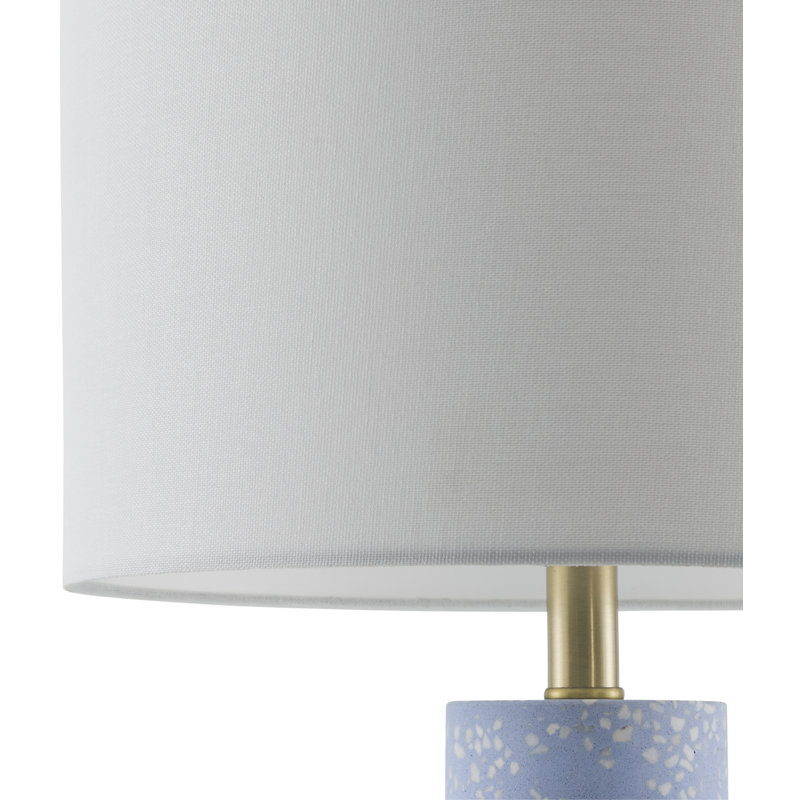 30" H Concrete Table Lamp