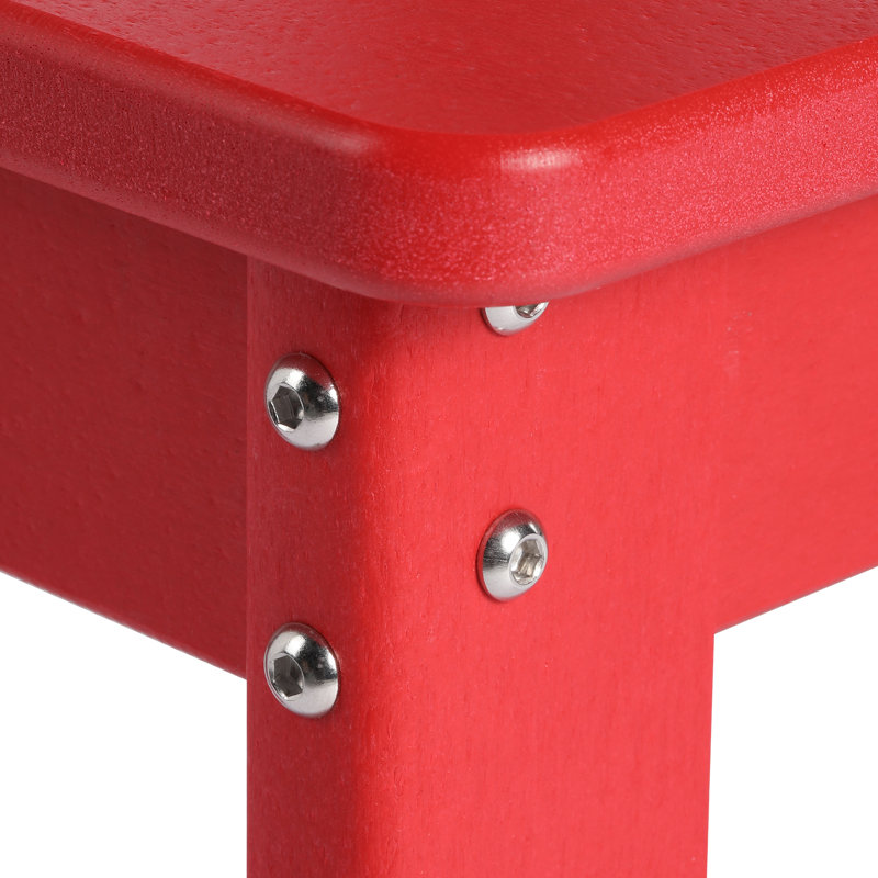 Kids Outdoor Dining Chair, Red
