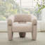 Fauteuil moderne rembourré à larges accents-1242646639
