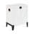 Enora Solid Wood End Table with Storage