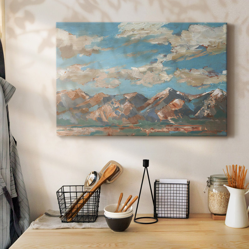Toile tendue Pastel Western Vista I-Gallery, H 24 po x l 36 po