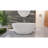 Essence 65-3/8 in. L x 36-1/4 in. W x 23-5/8 in. H Freestanding Acrylic Bathtub-96207773